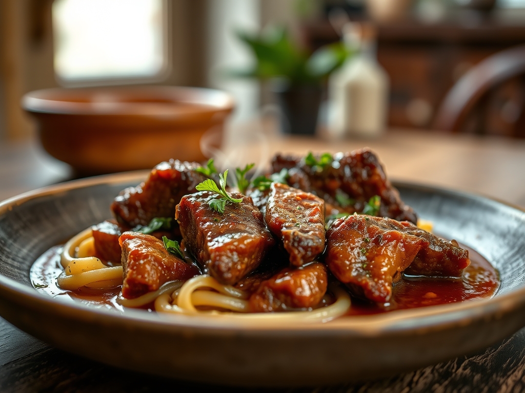 Boeuf Bourguignon Eintopf