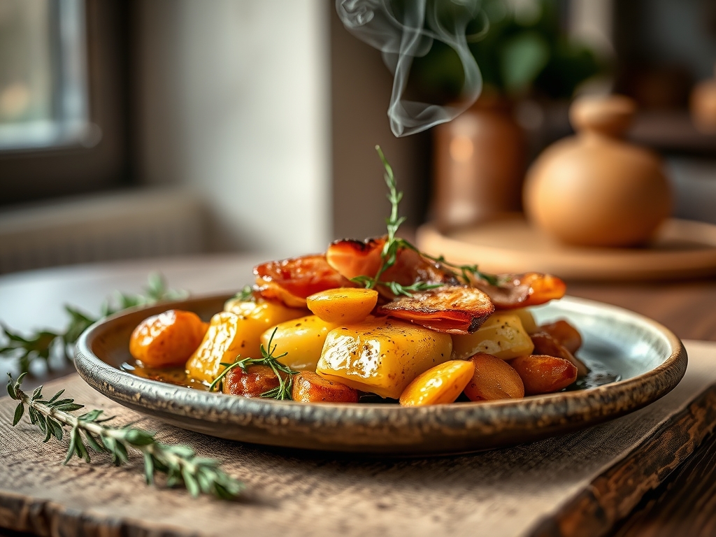 Erbseneintopf mit Speck