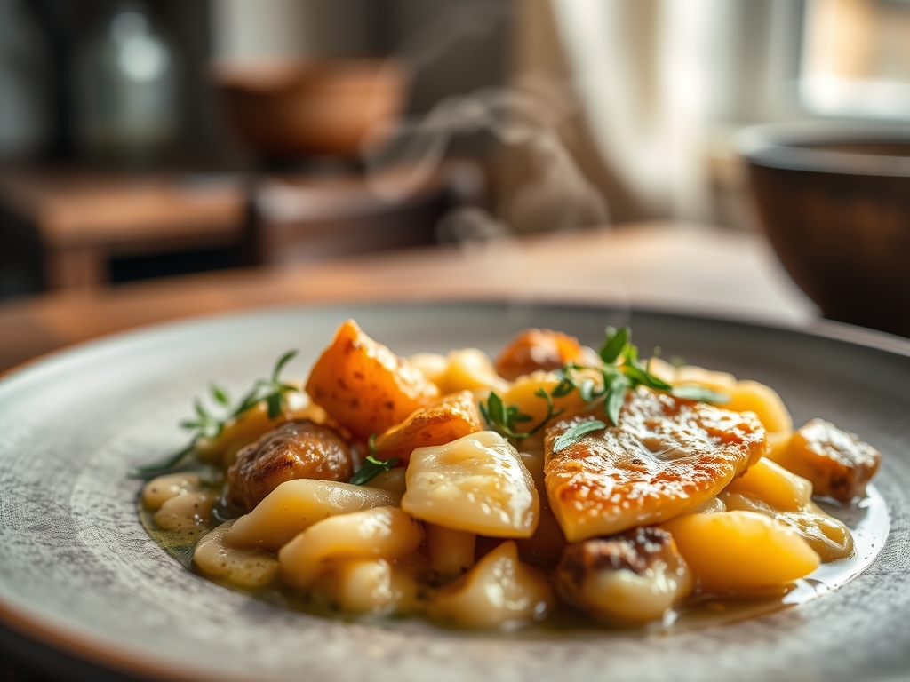 Leberspaetzlesuppe deftig