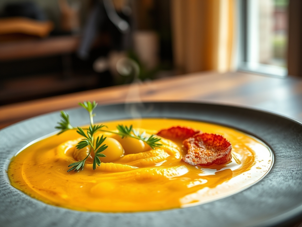 Linsensuppe mit Curry