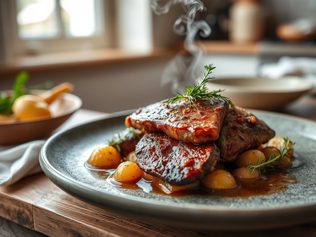 Fleisch Eintopf mit Kartoffeln