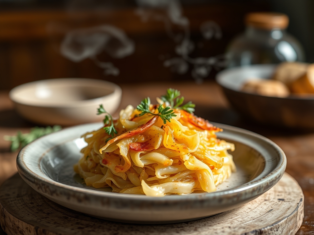 Sauerkraut Eintopf mit Kassler