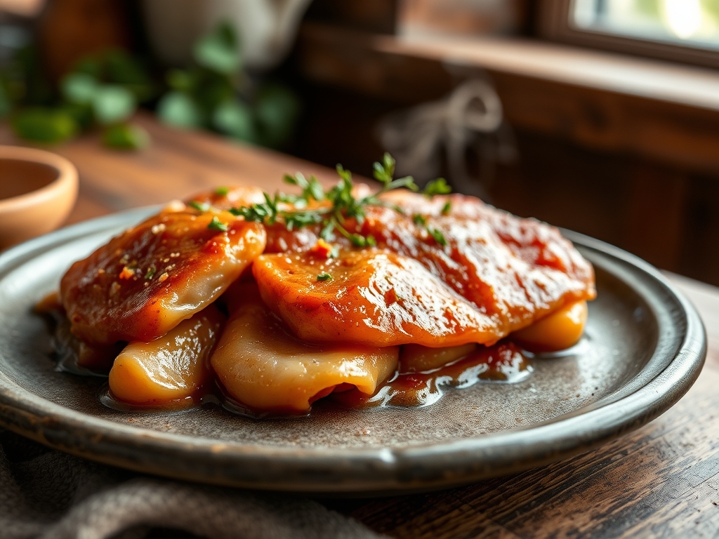 Schweine Eintopf mit Paprika